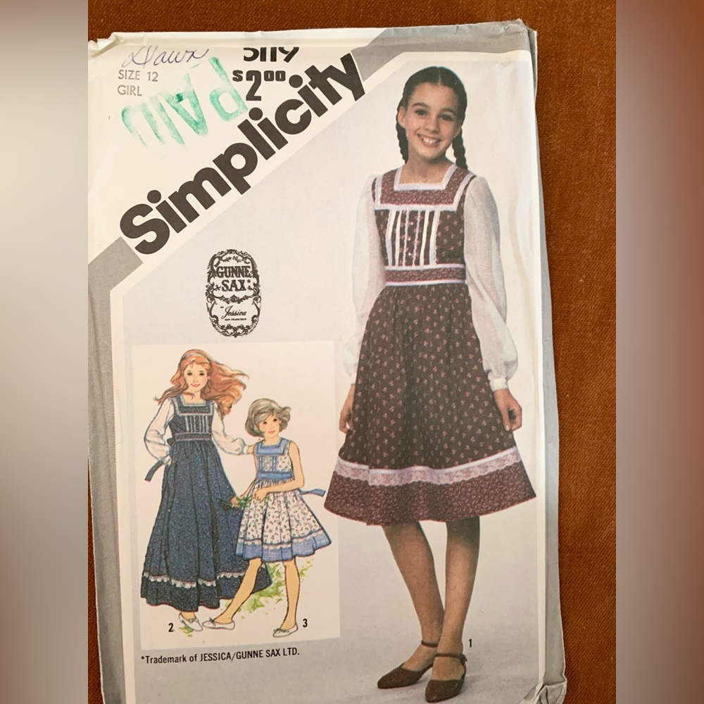 Gunne Sax Pattern